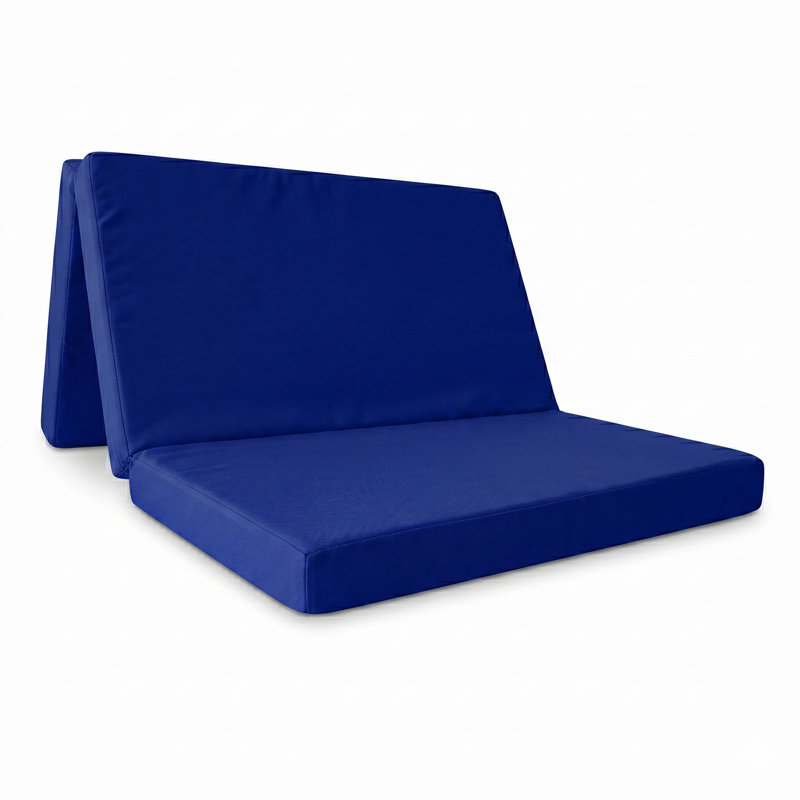 Dull UK Small Double - DE 120 X 190 Cm Symple Stuff Foam Mattress, Blue