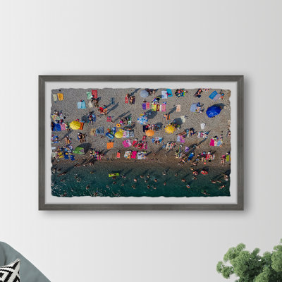 Under The Umbrella by Karolis Janulis - Single Picture Frame Painting