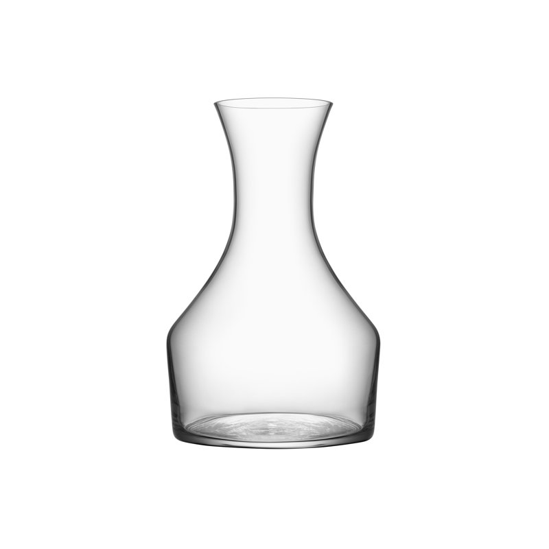 Glass Beverage Dispenser, 8.2" H x 5.25" W x 5" L