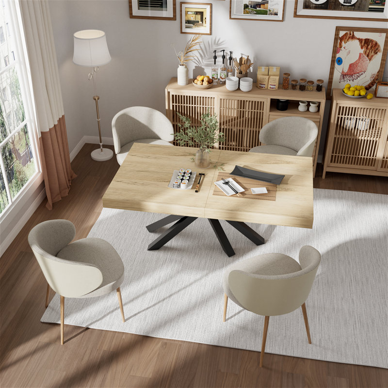 Bralynne 70 cm Extendable Rectangular Dining Table