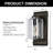 Asfak Wood Flush Mounted Sconce