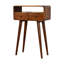 Console en bois massif 23,62 po Deitke-1220541826