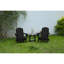 Chaise Adirondack pliante avec table d'appoint, ensemble de chaises Adirondack 3 pièces à texture de bois, ensemble de patio, ensemble de conversation de patio, ensemble de conversation-1183469679