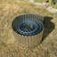Alyna 16.5cm H x 500cm W Silver Metal Lawn Edging