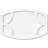 24"W x 16"H x 2"ID x 13"C x 1"P Kailey Architectural Grade PVC Contemporary Ceiling Medallion-36079198-137837514-137837603