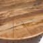 Table basse en bois et fer