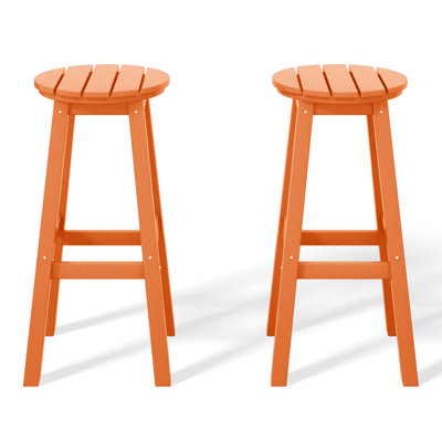 Vinnie 29" Round Bar Stool (Set Of 2)
