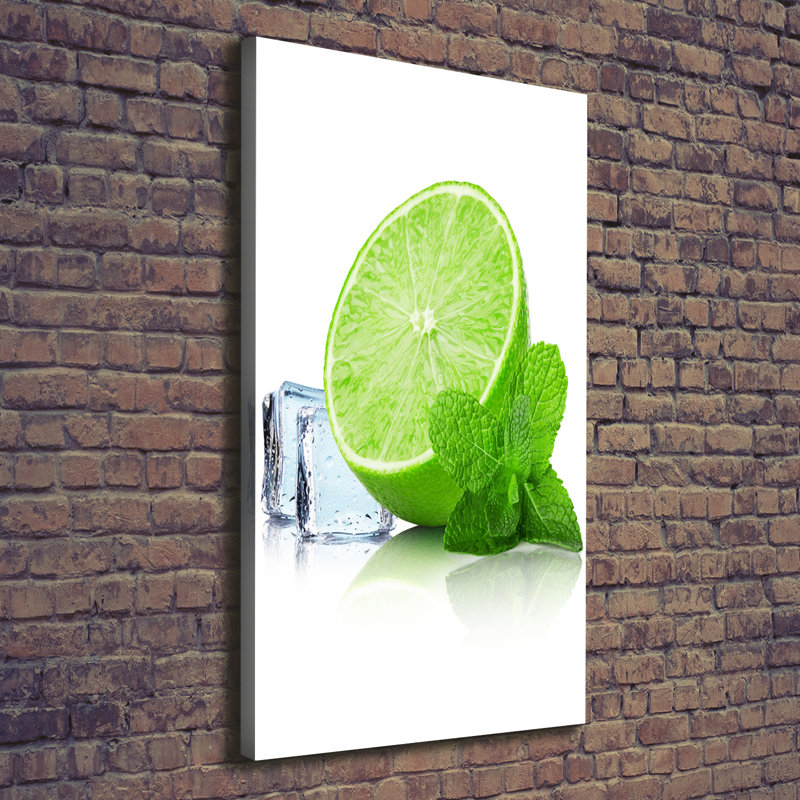 Limonka And Ice - Wrapped Canvas Print