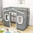  Gabriella-Frances Kids Loft Bed with Ladder-1187112115-1187112112