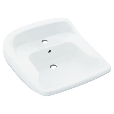 Worthington Ceramic 22" Wall Mount Bathroom Sink