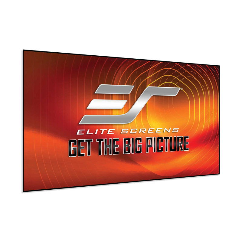 Aeon Grey 80.9'' x 143.8'' Fixed Frame Wall Mounted Projector Screen