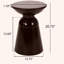Table d'appoint d'extérieur en métal-403237615