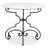 Ville Round Metal Outdoor Bistro Table , 32'' in. W 32'' in. D