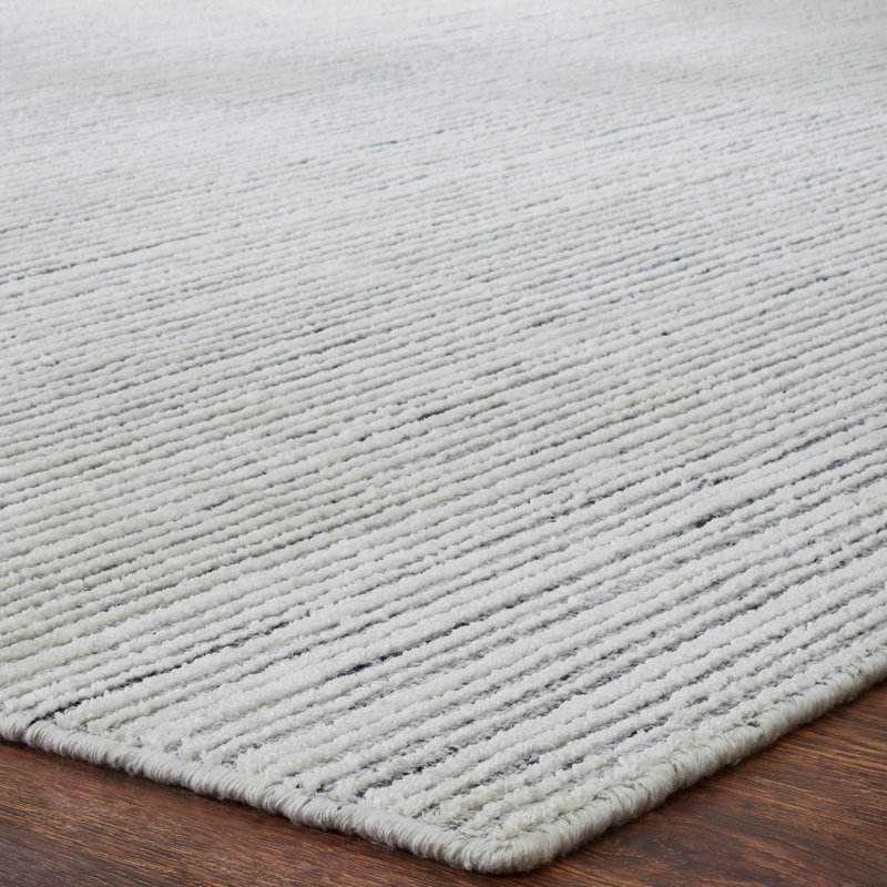 Kordel Handmade Striped Area Rug, Rectangle 6' x 9'