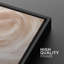 «Soft Neutral Abstract Swirl Beige Minimal», reproduction d'art moderne sur toile encadrée, 2 pièces-124932339-124932342