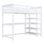 Lit mezzanine avec tablettes de rangement-51051065-51051070