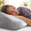  Ensemble de 2 taies d'oreiller en microfibre satinée pour les cheveux et la peau - Housses de coussin avec fermeture à glissière cachée-1329712520-1329712519