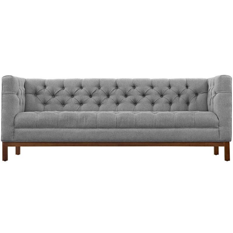 Canapé Modway Carson Carrington Holar, 100 % polyester gris espoir