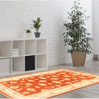 One-of-a-Kind 2'4" X 4'7" New Age Wool Area Rug in