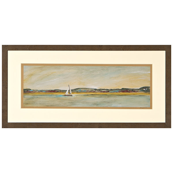 Distant Waves Print by Daughdrill