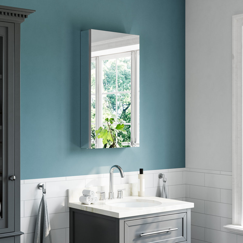 Armoire de rangement murale sans cadre l 16 po x H 30 po