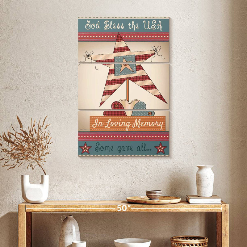 Lelar Flag In Loving Memory, 38" H x 24" W