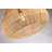 21-Inch 1-Light Natural Rattan Pendant