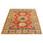 Raechal One-of-a-Kind 5'2" X 6'8" New Age Wool Area Rug in Red