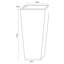 Vrtanes Geo Fibreglass Cachepot-14486308-26335900