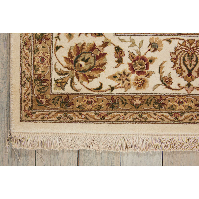 Bilbrey Wool Oriental Indoor Rug, Rectangle 11'6" x 8'6"