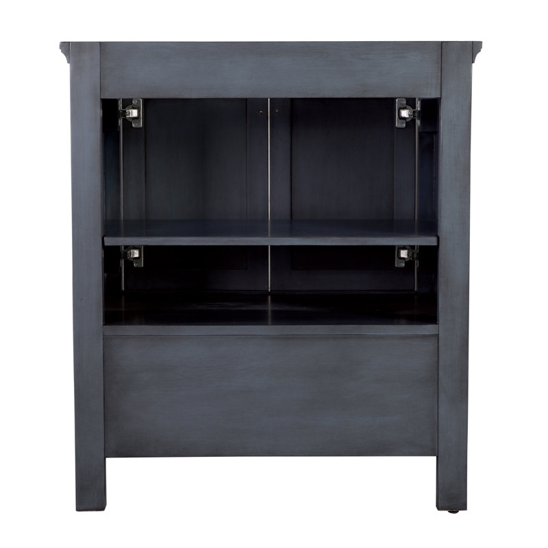 Brantley 30" Harbor Blue Farmhouse Bathroom Vanity