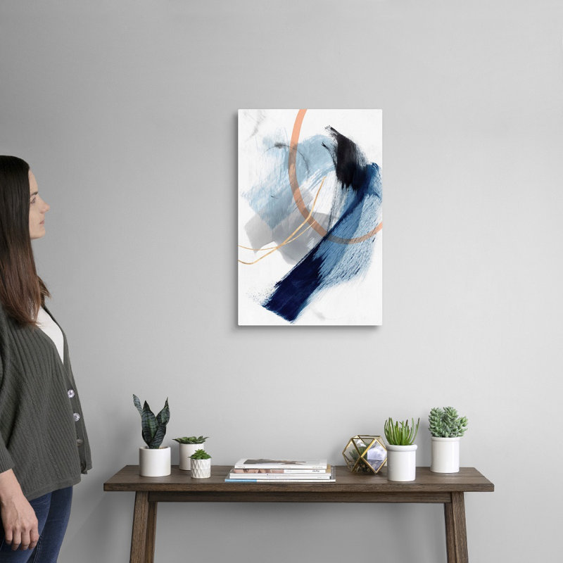 Foreshadow I par PI Studio - reproduction d'art sur toile, H 24 po x l 16 po x P 1,25 po, Toile tendue
