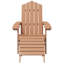Lisbon Outdoor Adirondack Chair With Table-382505746