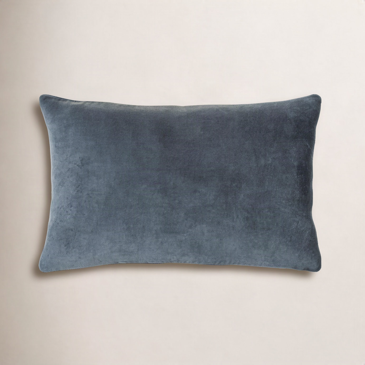 Harpswell Cotton Lumbar Throw Pillow, 13" x 20", Sage, Polyester/Polyfill