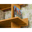 180cm H x 80cm W Solid Wood Standard Bookcase