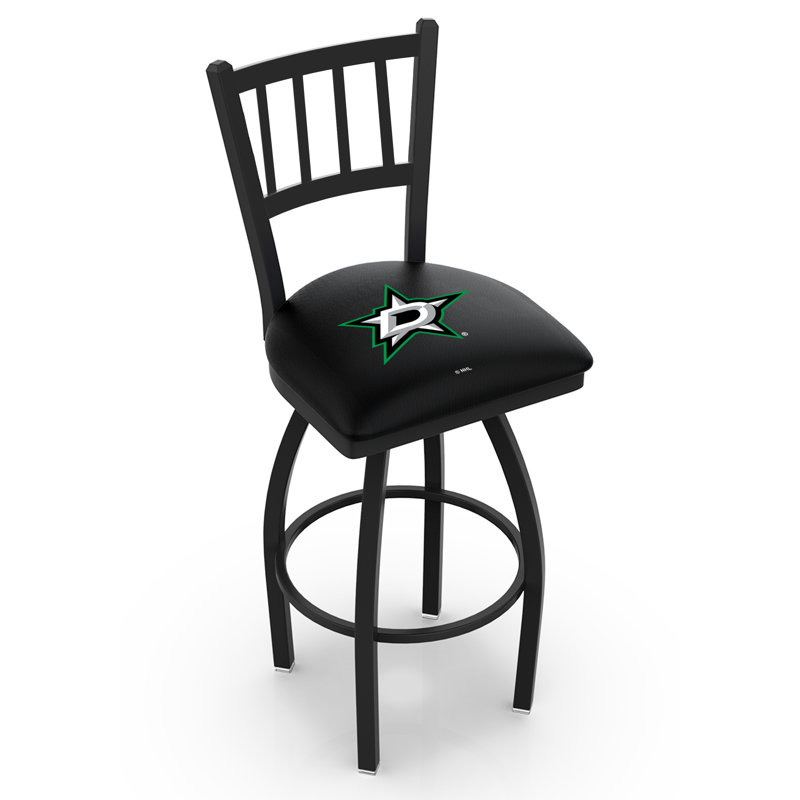 NCAA Swivel 25" Counter Stool, Dallas Stars, 25" Height