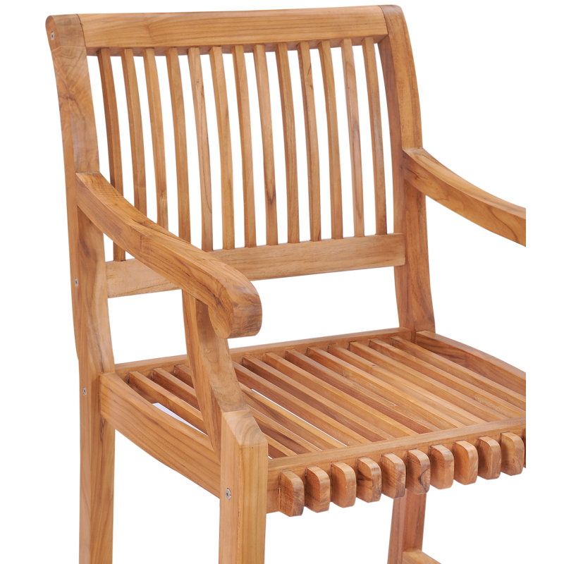 John Outdoor Teak Bar Stool