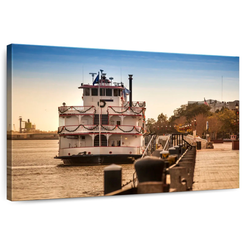 Mehar Savannah Riverboat, 8" H x 12" W