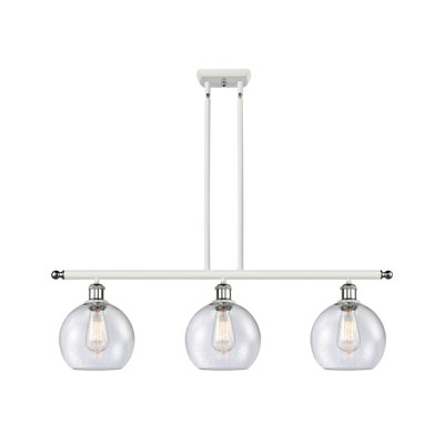 Luminaire suspendu linéaire à 3 lumières pour îlot de cuisine Cindi