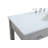 Hudson 48'' Single Bathroom Vanity with Engineered Marble Top-93548946