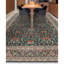 Hand Knotted Wool Oriental Area Rug in Navy