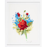 White Glove Series—Roses Print by Robert Robinson