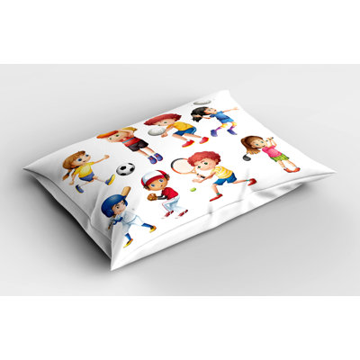 Soccer Polyester Sham Set