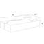 Canapé-lit convertible, canapé-lit moderne pliable en velours côtelé avec mousse à compression, canapé-lit pliant double avec 2 coussins pour le salon, vert