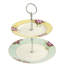 Archive Rose Bone China Tiered Stand