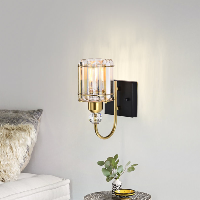 Plastic LED Candle Wall Light