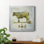 «Americana Cow», reproduction d'art graphique sur toile encadrée-640326222-640326223