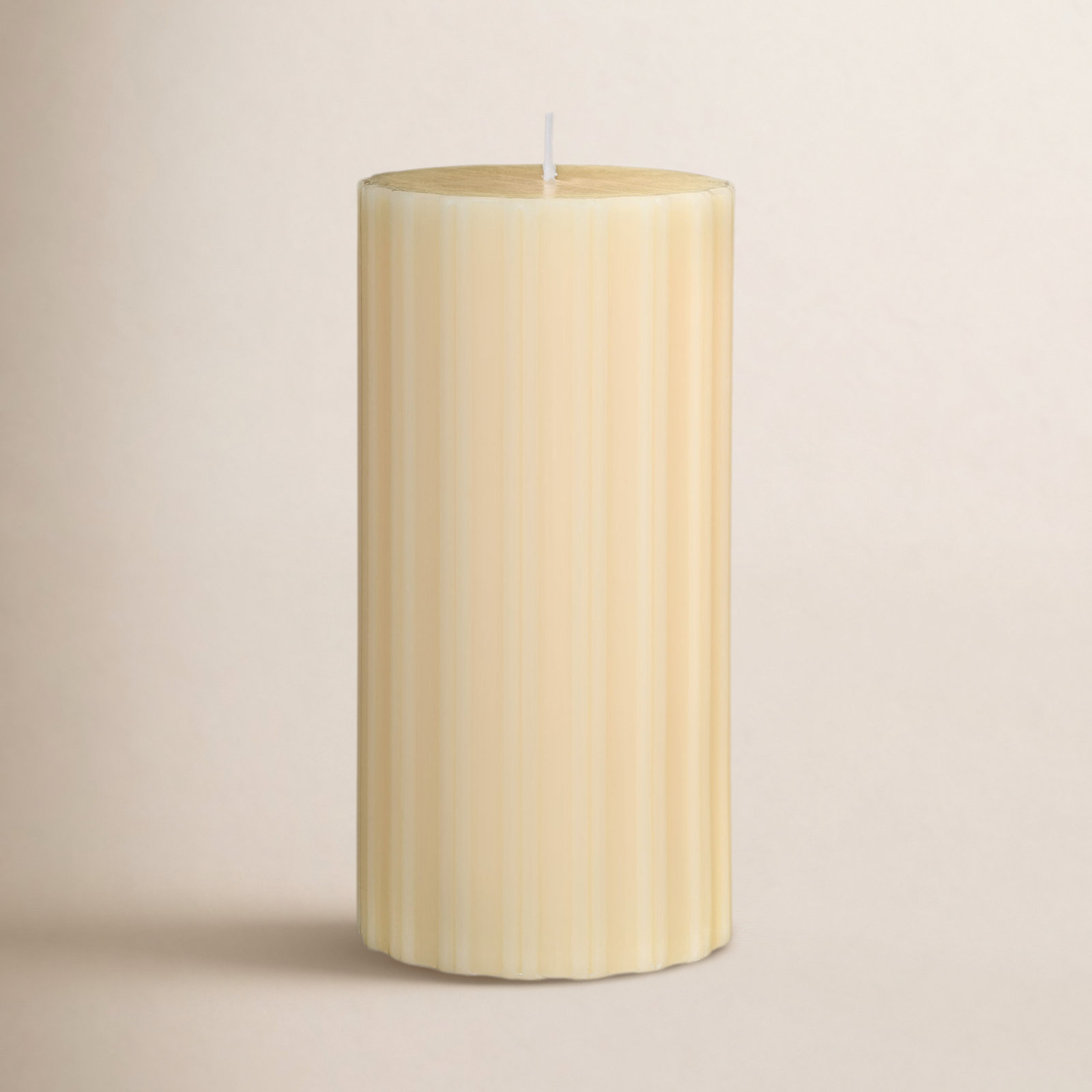 Beautifully Done Pillar Candle, Medium, Isla Lily