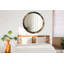 Huldar Glass Flat Wall Mirror