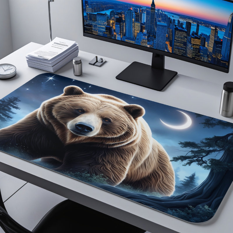 Polyester Desk Pad, 23.6x13.8
